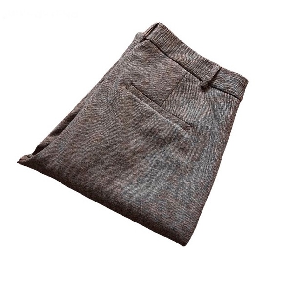 RW&CO Slim Leg Ankle Length Suit Pant Linen Blend Signature Fit Dressy Size 6 - Picture 15 of 16